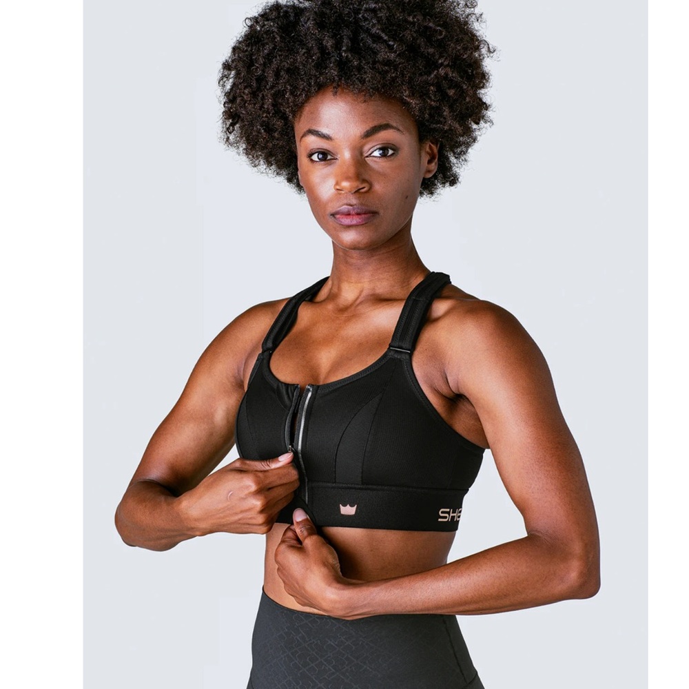 SheFit Ultimate Sports Bra 4 Luxe Black